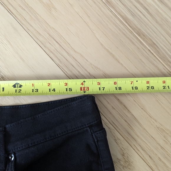 Banana Republic 2025 Wide-Leg High-Rise Jean Black Wash Denim - 31/12 - Picture 5 of 10